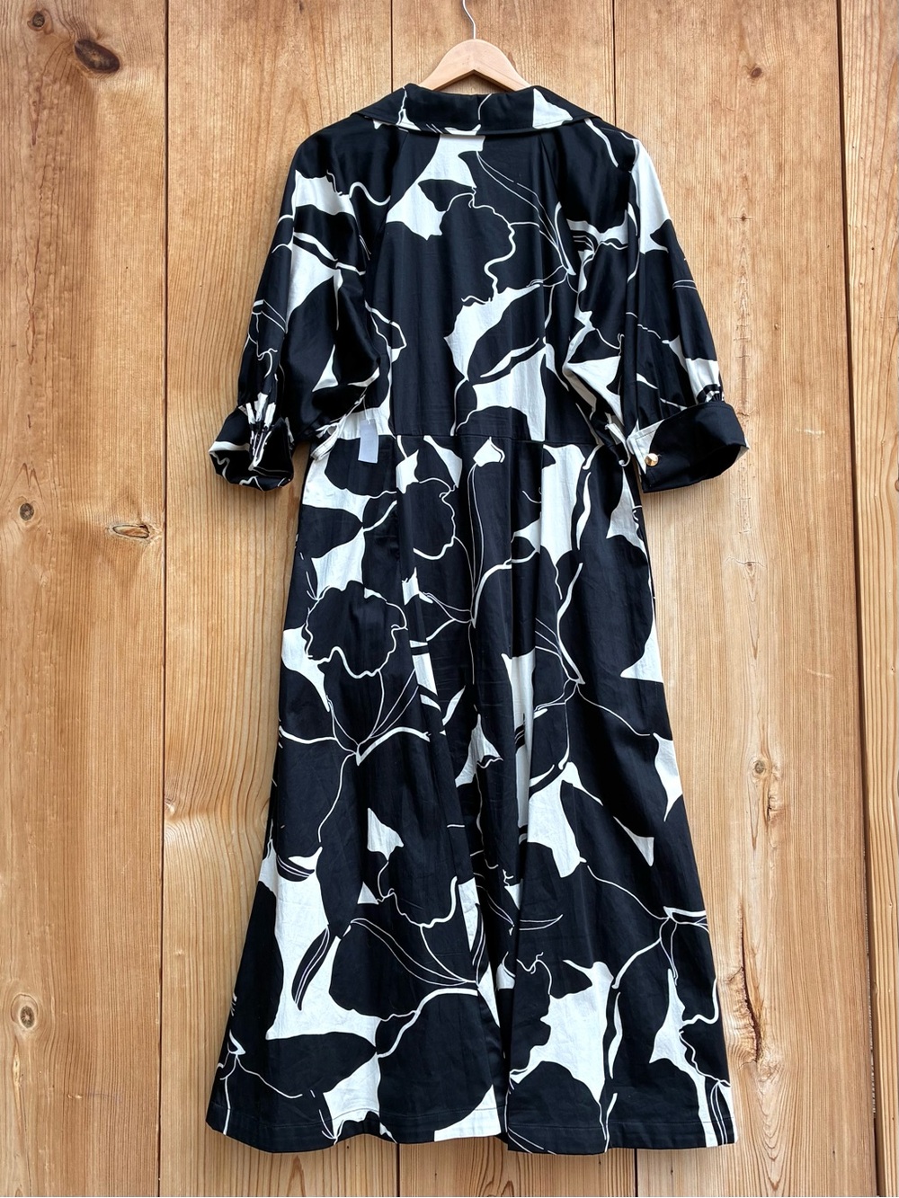 Donna Karan Shirt Dress (No Belt) Sz 12 - Picture 7 of 7